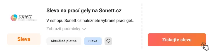 Jak využít slevu Sonett.cz