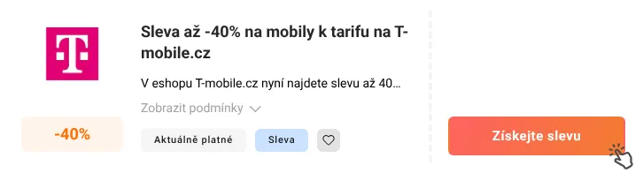 Jak využít slevu T-mobile.cz