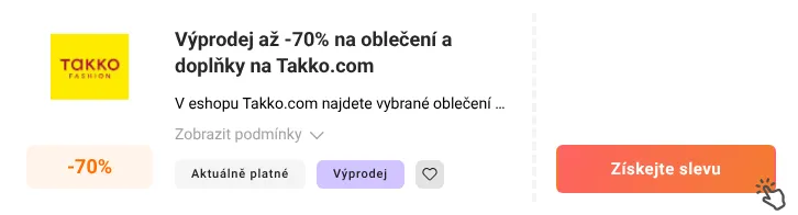 Jak využít slevu Takko.com