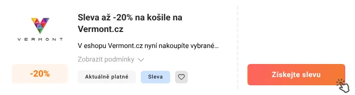 Jak využít slevu Vermont.cz
