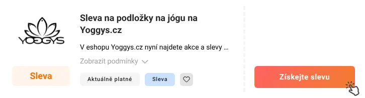 Jak využít slevu Yoggys.cz