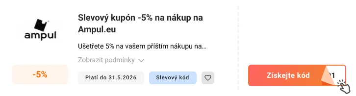 Jak využít slevový kupón Ampul.eu