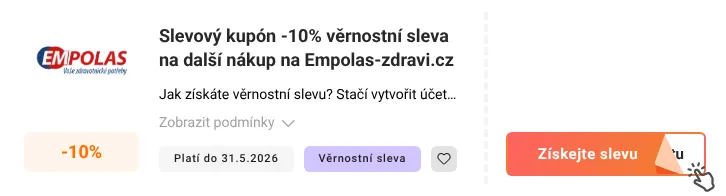 Jak využít slevový kód Empolas-zdravi.cz