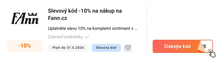 Jak využít slevový kód Fann.cz