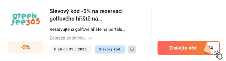 Jak využít slevový kód Greenfee365.com