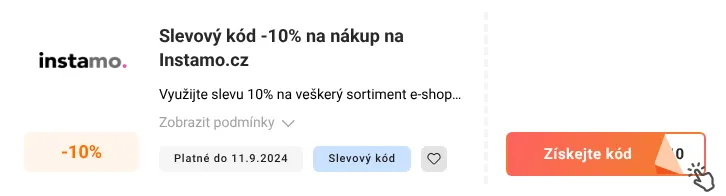 Jak využít slevový kód Instamo.cz