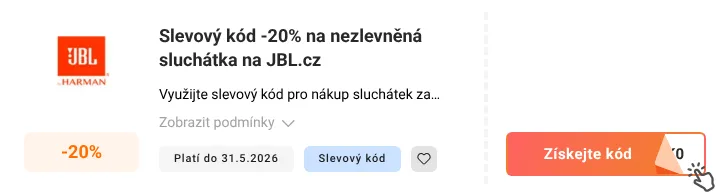 Jak využít slevový kód JBL.cz