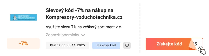 Jak využít slevový kupón Kompresory-vzduchotechnika.cz