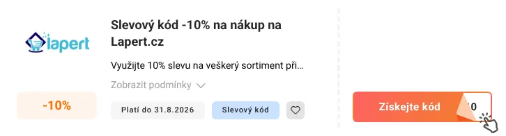 Jak využít slevový kupón Lapert.cz