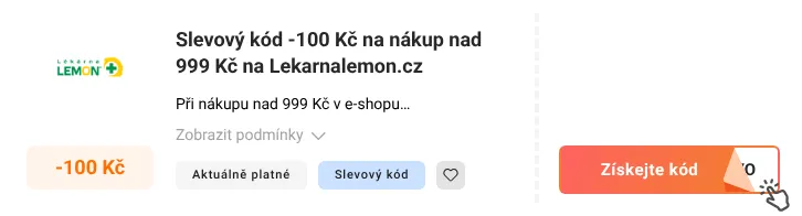 Jak využít slevový kód Lekarnalemon.cz