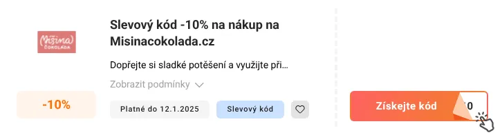 Jak využít slevový kupón Misinacokolada.cz