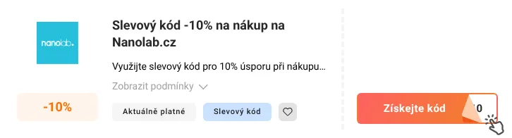 Jak využít slevový kupón Nanolab.cz