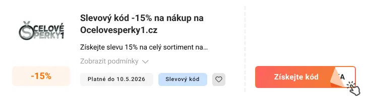 Jak využít slevový kupón Ocelovesperky1.cz