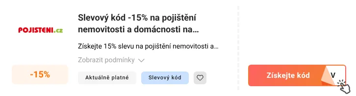 Jak využít slevový kód Pojisteni.cz