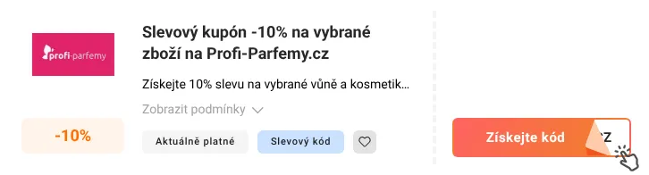 Jak využít slevový kód Profi-Parfemy.cz