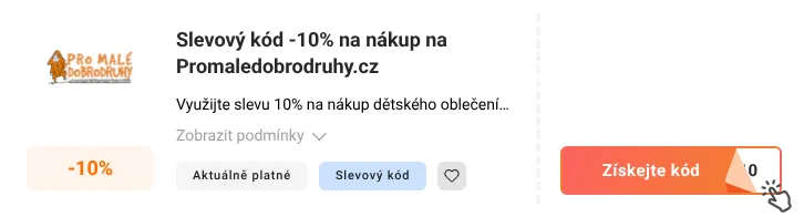 Jak využít slevový kód Promaledobrodruhy.cz