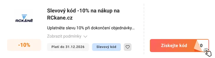 Jak využít slevový kód RCkane.cz