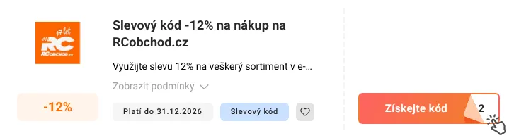 Jak využít slevový kód RCobchod.cz