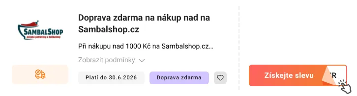 Jak využít slevový kupón Sambalshop.cz
