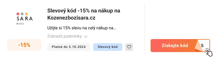 Jak využít slevový kupón Kozenezbozisara.cz