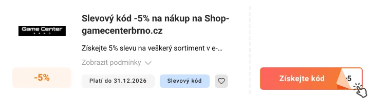 Jak využít slevový kupón Shop-gamecenterbrno.cz