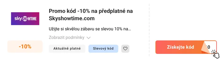 Jak využít promo kód Skyshowtime.com