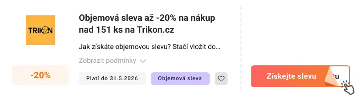 Jak využít slevový kód Trikon.cz