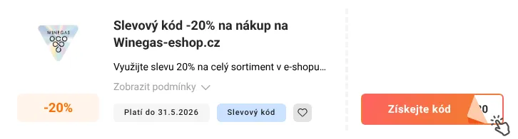 Jak využít slevový kupón Winegas-eshop.cz