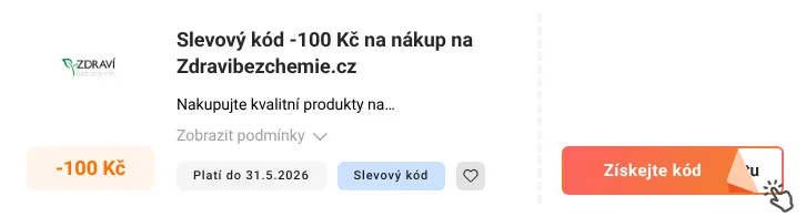 Jak využít slevový kupón Zdravibezchemie.cz
