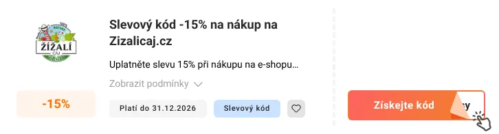 Jak využít slevový kupón Zizalicaj.cz