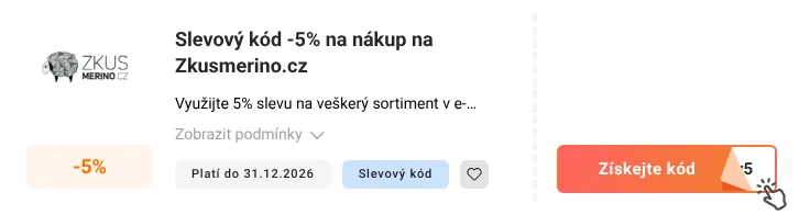Jak využít slevový kupón Zkusmerino.cz