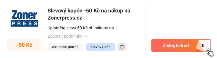 Jak využít slevový kupón Zonerpress.cz