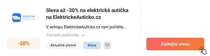 Jak využít slevu ElektrickeAuticko.cz