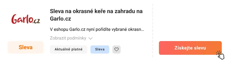 Jak využít slevu Garlo.cz