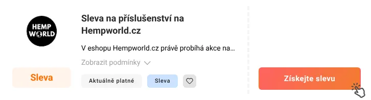 Jak využít slevu Hempworld.cz