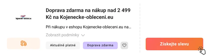 Jak využít slevu Kojenecke-obleceni.eu
