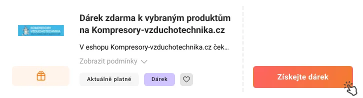 Jak využít slevu Kompresory-vzduchotechnika.cz