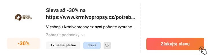 Jak využít slevu Krmivopropsy.cz