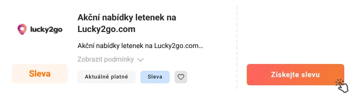 Jak využít slevu Lucky2go.com