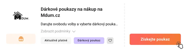 Jak využít slevu Mdum.cz