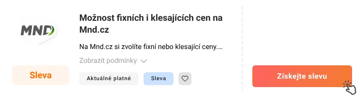 Jak využít slevu Mnd.cz