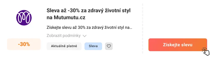 Jak využít slevu Mutumutu.cz