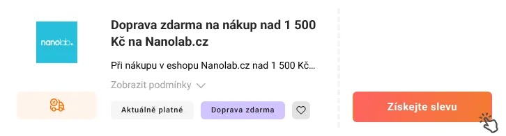 Jak využít slevu Nanolab.cz