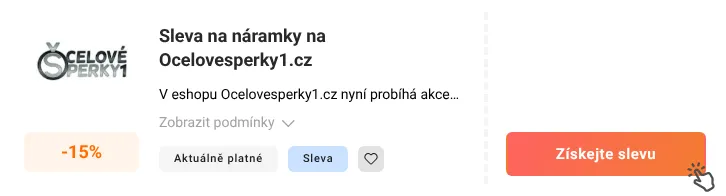 Jak využít slevu Ocelovesperky1.cz