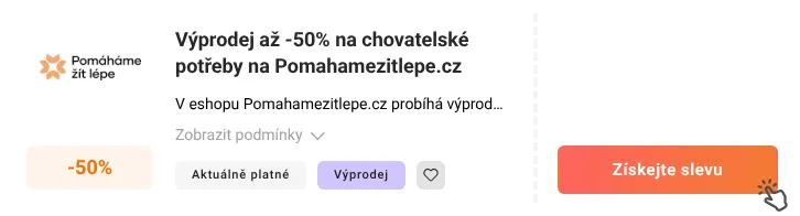 Jak využít slevu Pomahamezitlepe.cz
