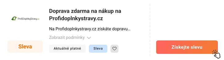 Jak využít slevu Profidoplnkystravy.cz