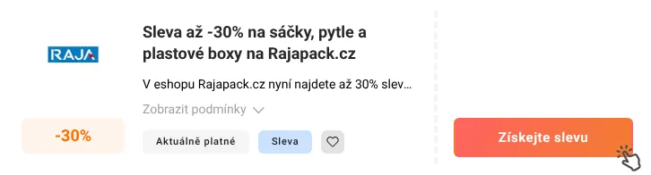 Jak využít slevu Rajapack.cz