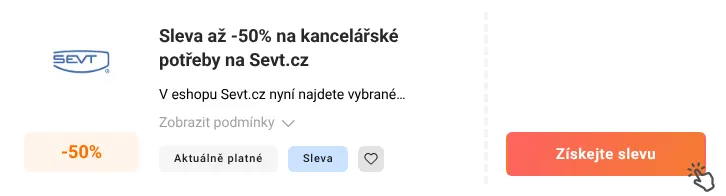 Jak využít slevu Sevt.cz