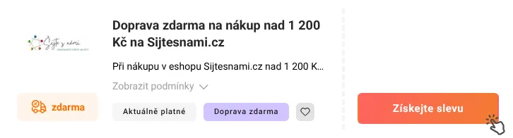 Jak využít slevu Sijtesnami.cz
