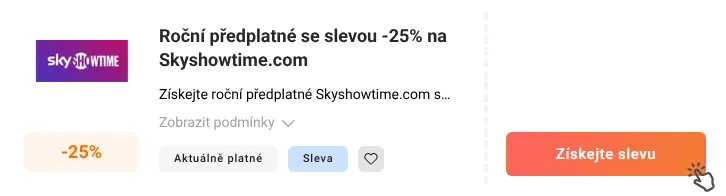 Jak využít slevu Skyshowtime.com